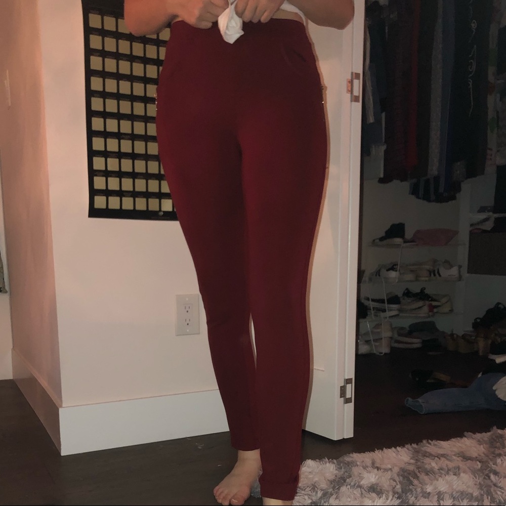 Maroon pants
